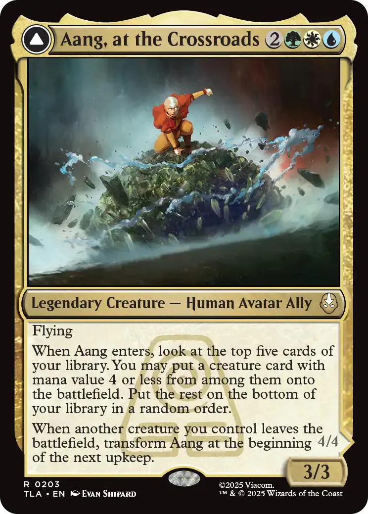 Magic: The Gathering - Aang, at the Crossroads [TLA - 203]