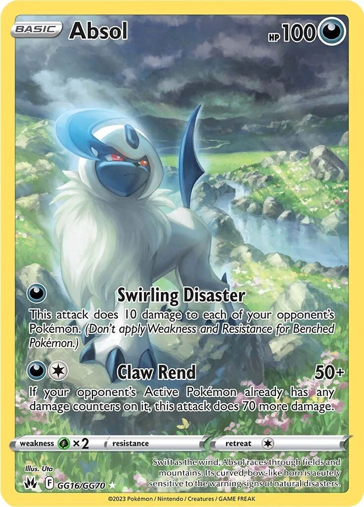 Pokemon TCG: Absol [CRZ:GG - GG16/GG70]