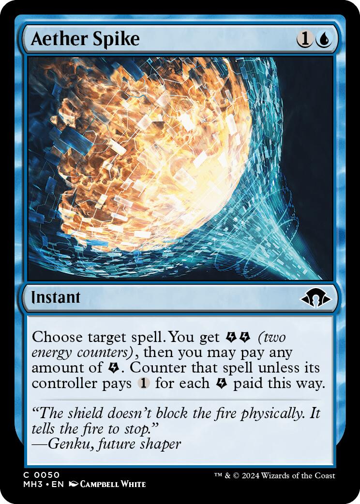 Magic: The Gathering - Aether Spike [MH3 - 50]