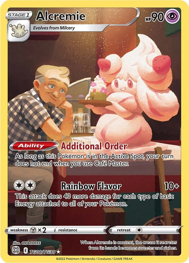Pokemon TCG: Alcremie [SWSH09:TG - TG08/TG30]
