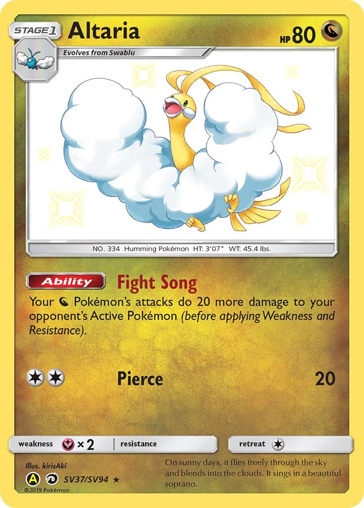 Pokemon TCG: Altaria [HIF:SV - SV37/SV94]