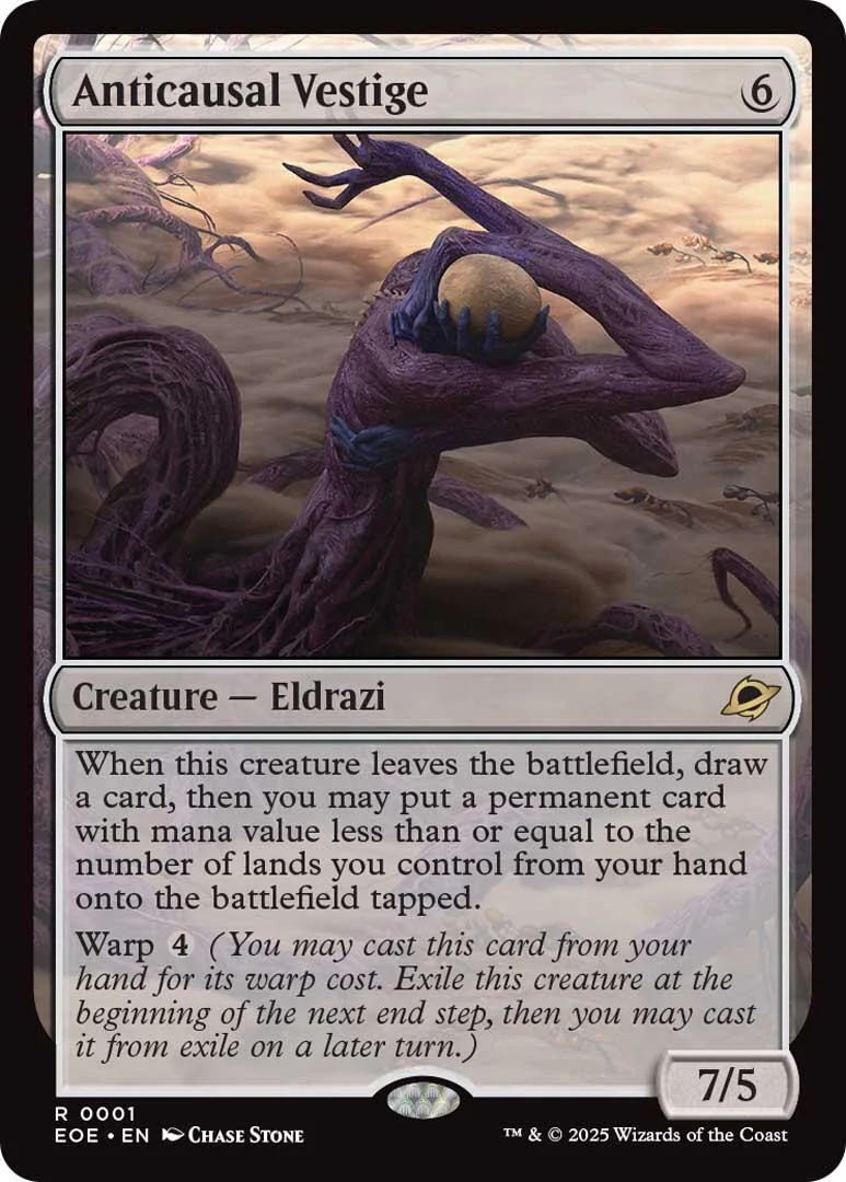 Magic: The Gathering - Anticausal Vestige [EOE - 1]