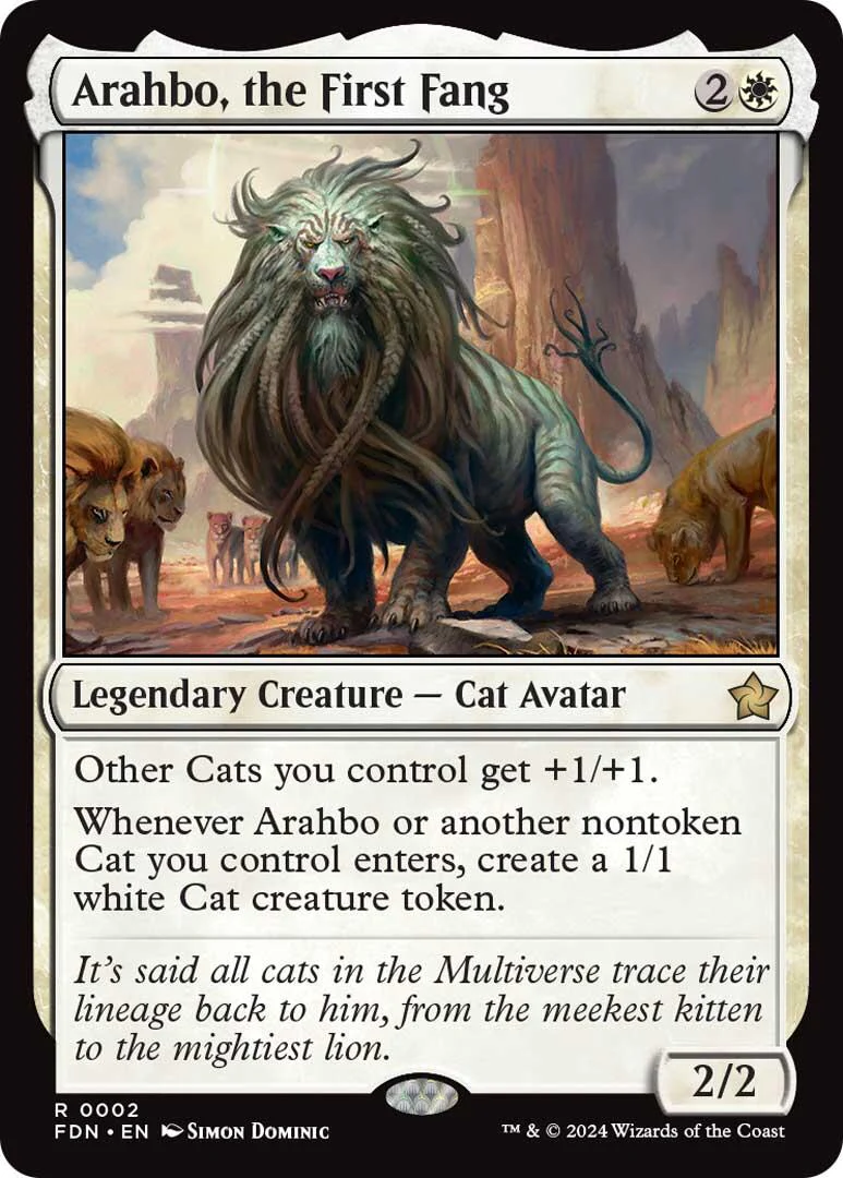 Magic: The Gathering - Arahbo, the First Fang [FDN - 2]
