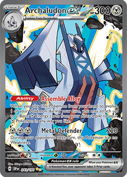Pokemon TCG: Archaludon ex - 241/191 [SSP - 241/191]