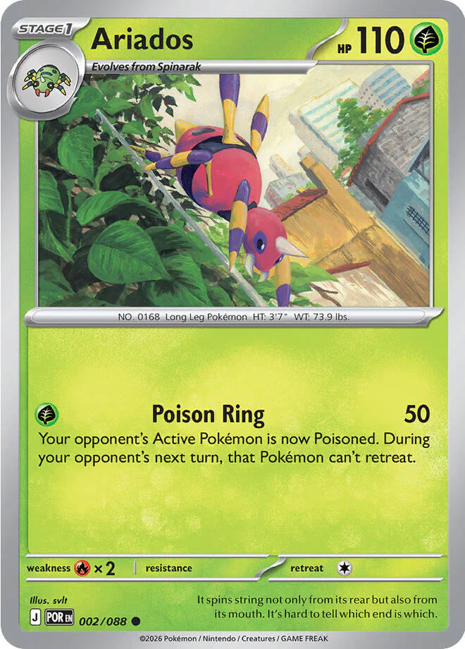 Pokemon TCG: Ariados [ME03 - 002/088]