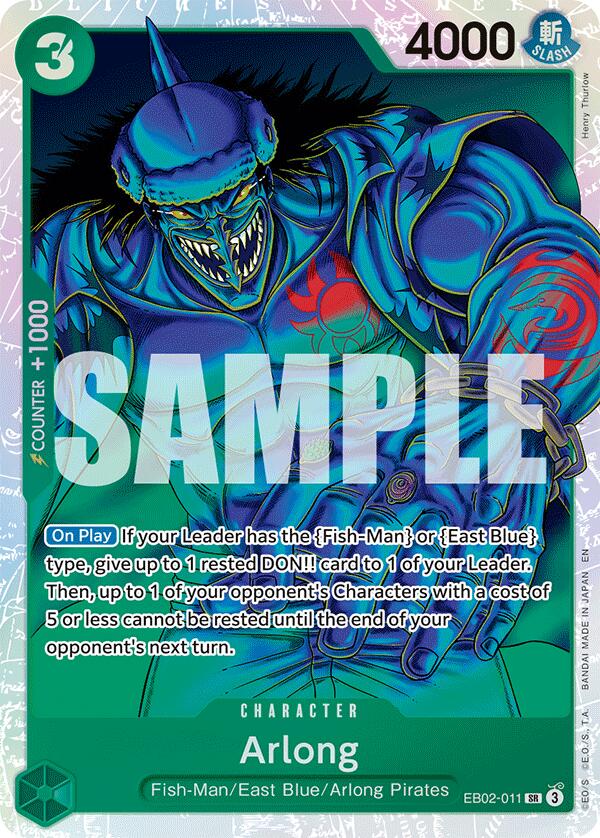 One Piece Card Game: Arlong [EB-02 - EB02-011]