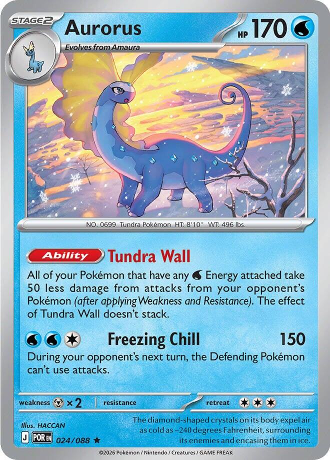 Pokemon TCG: Aurorus - 024/088 [ME03 - 024/088]