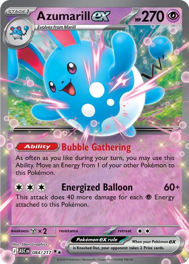 Pokemon TCG: Azumarill ex [ASC - 084/217]