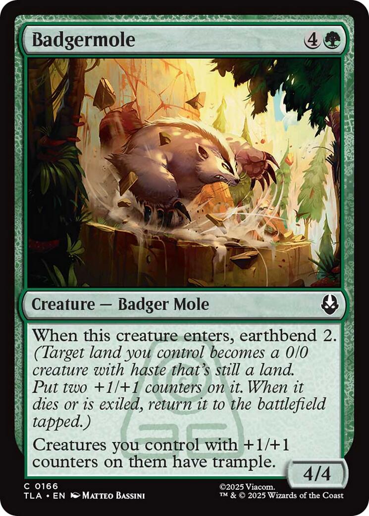 Magic: The Gathering - Badgermole [TLA - 166]