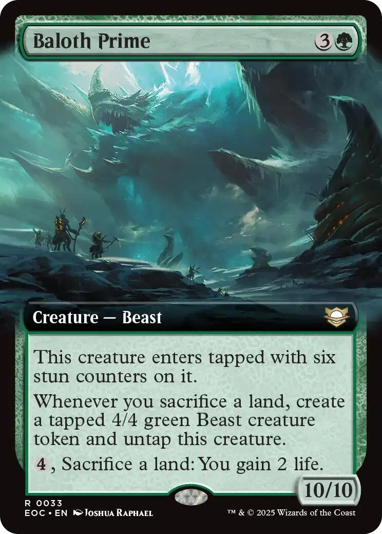 Magic: The Gathering - Baloth Prime (Extended Art) [EOC - 33]