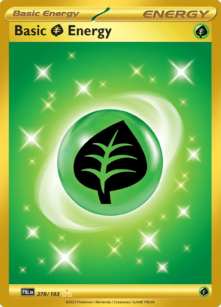 Pokemon TCG: Basic Grass Energy - 278/193 [PAL - 278/193]