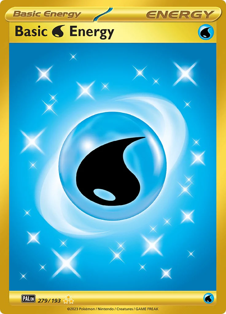 Pokemon TCG: Basic Water Energy - 279/193 [PAL - 279/193]