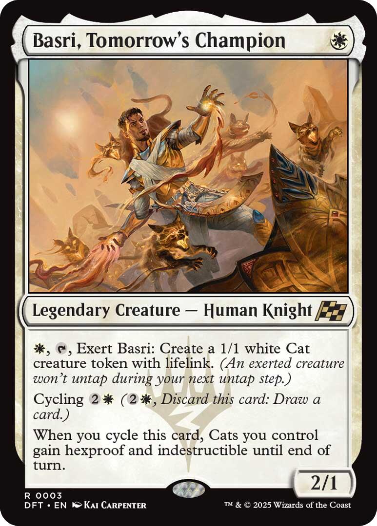 Magic: The Gathering - Basri, Tomorrow's Champion [DFT - 3]