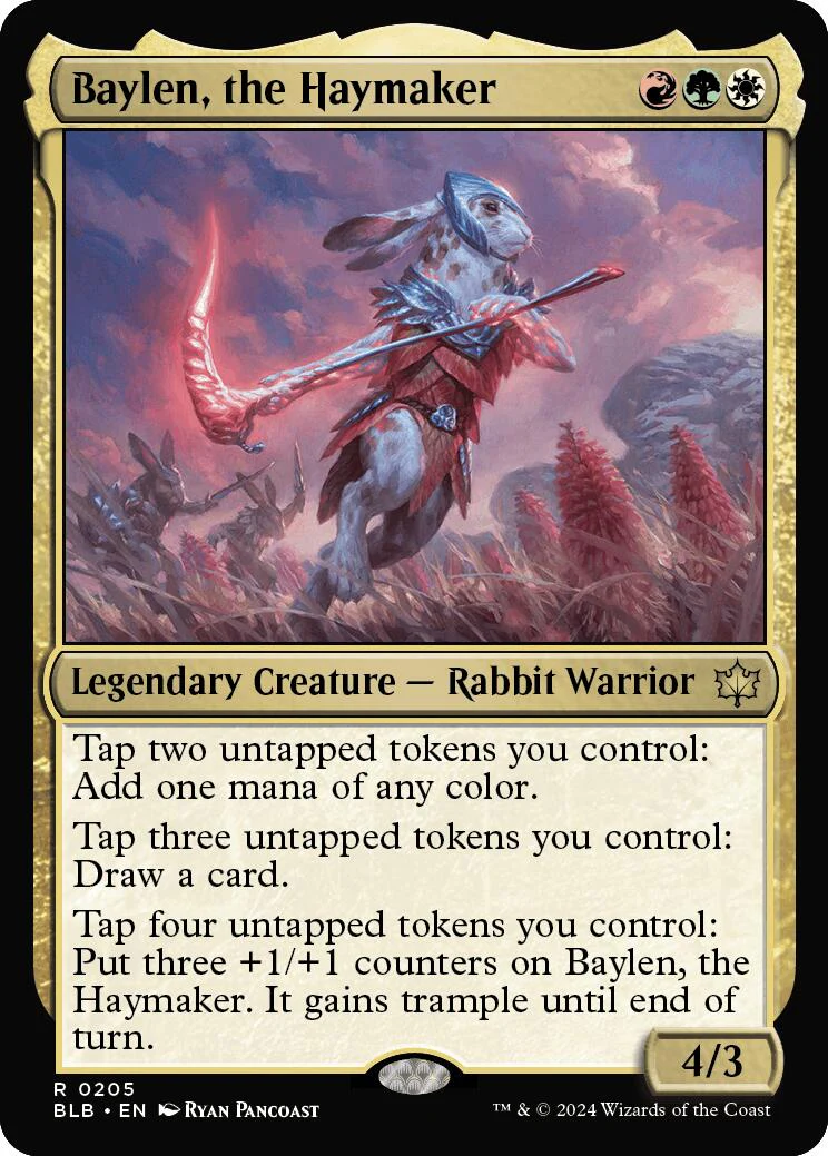 Magic: The Gathering -  Baylen, the Haymaker [BLB - 205]