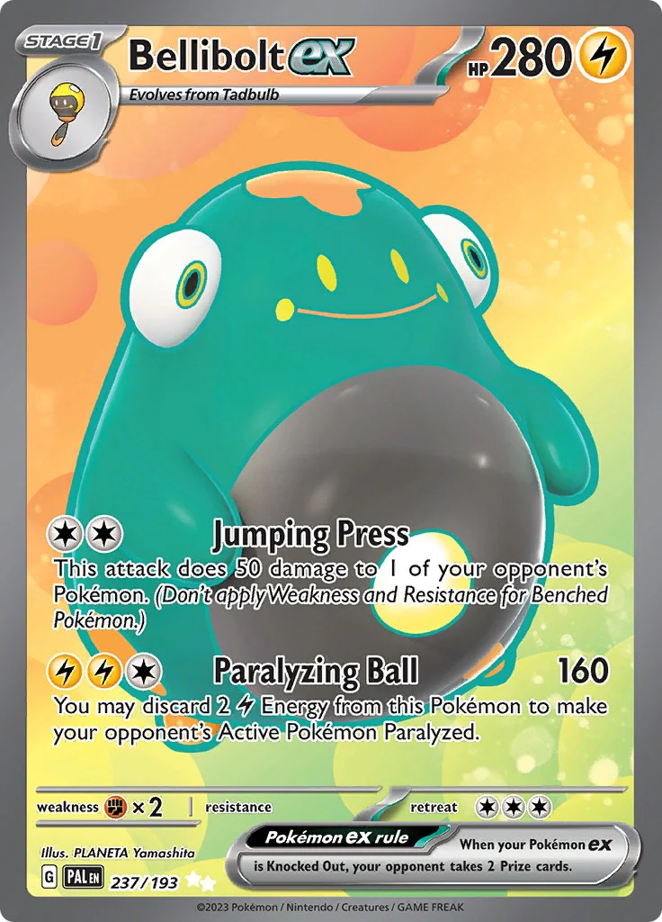 Pokemon TCG: Bellibolt ex - 237/193 [PAL - 237/193]