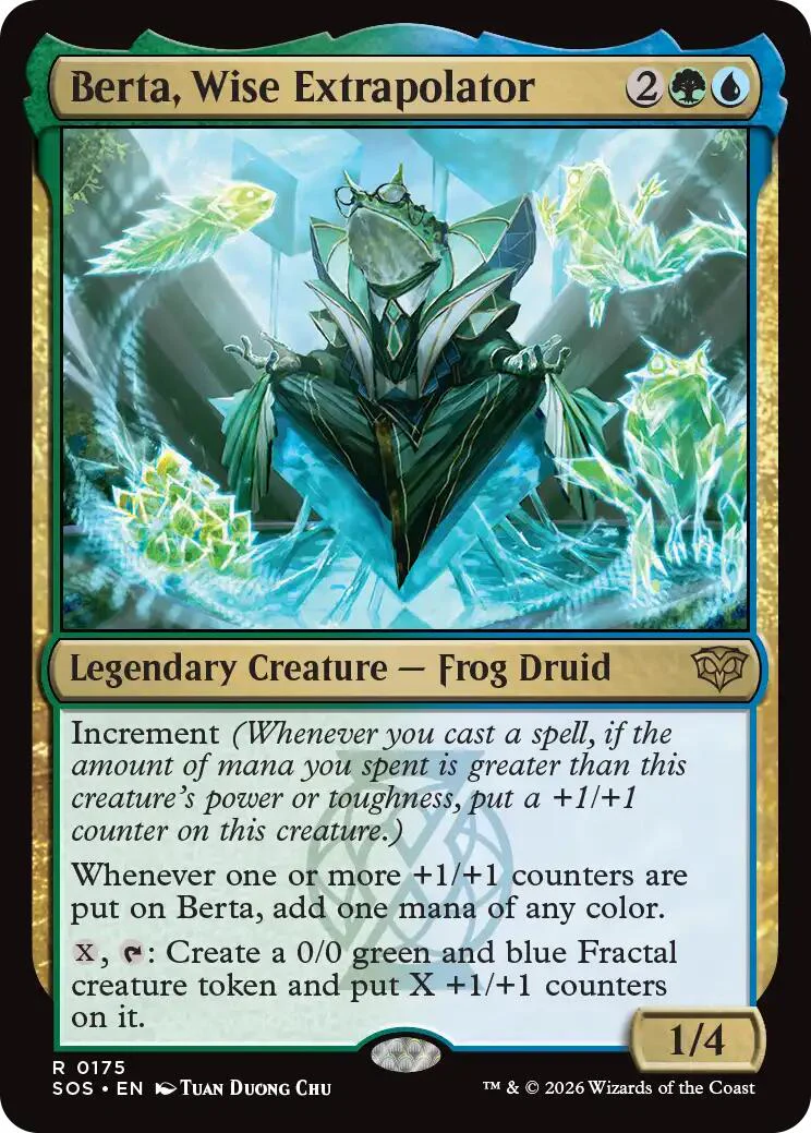 Magic: The Gathering - Berta, Wise Extrapolator [SOS - 175]