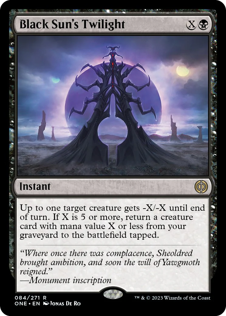 Magic: The Gathering - Black Sun's Twilight [ONE - 84]