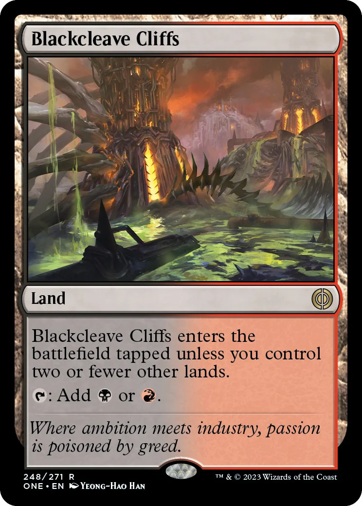 Magic: The Gathering - Blackcleave Cliffs [ONE - 248]