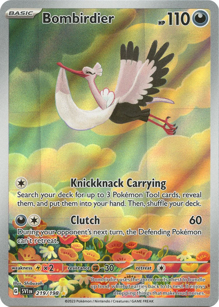 Pokemon TCG: Bombirdier - 219/198 [SVI - 219/198]