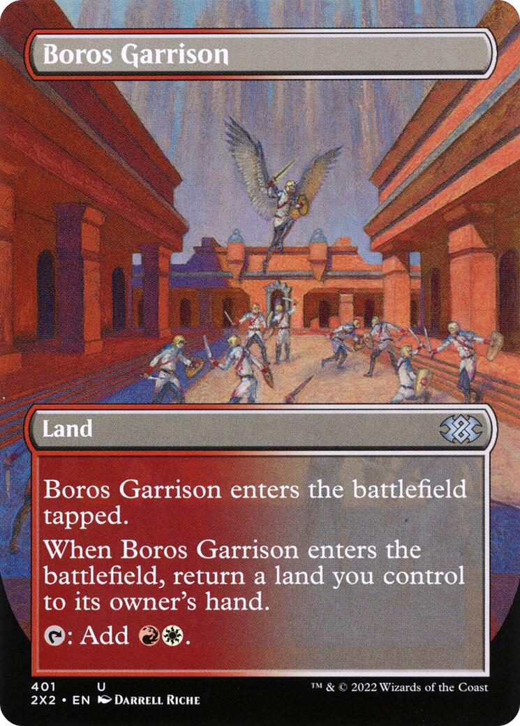 Magic: The Gathering - Boros Garrison (Borderless) [2X2 - 401]
