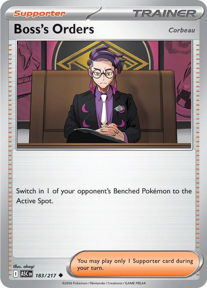 Pokemon TCG: Boss's Orders [Corbeau] - 183/217 [ASC - 183/217]