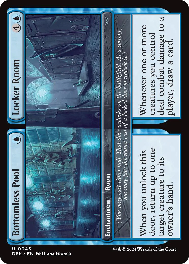 Magic: The Gathering - Bottomless Pool // Locker Room [DSK - 43]