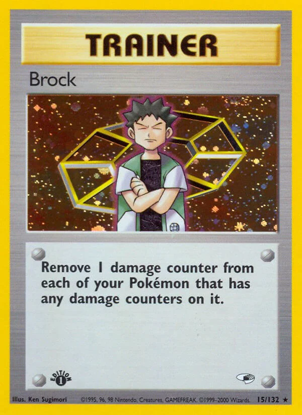 Pokemon TCG: Brock (15) [G1 - 015/132]