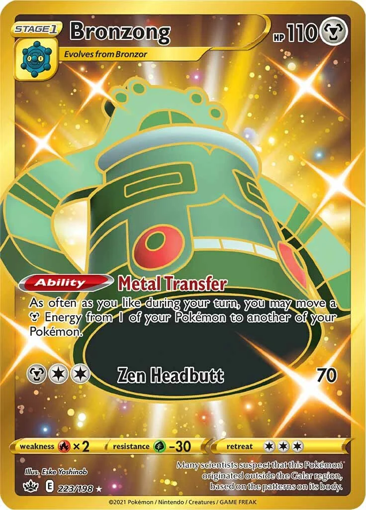 Pokemon TCG: Bronzong (Secret) [SWSH06 - 223/198]
