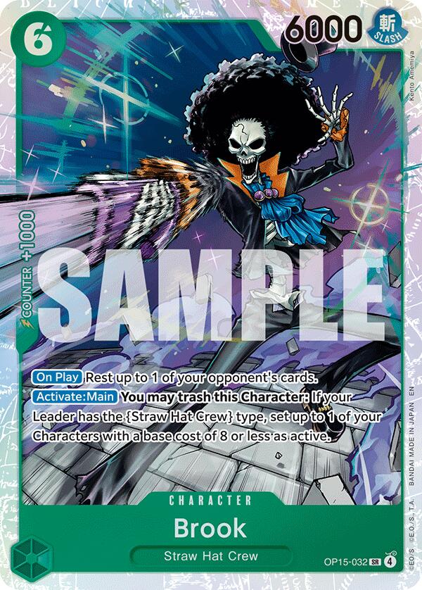 One Piece Card Game: Brook (OP15-032) [OP15-EB04 - OP15-032]