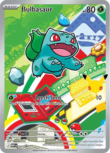 Pokemon TCG: Bulbasaur - 037 [MEP]