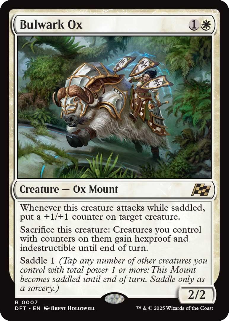 Magic: The Gathering -  Bulwark Ox [DFT - 7]