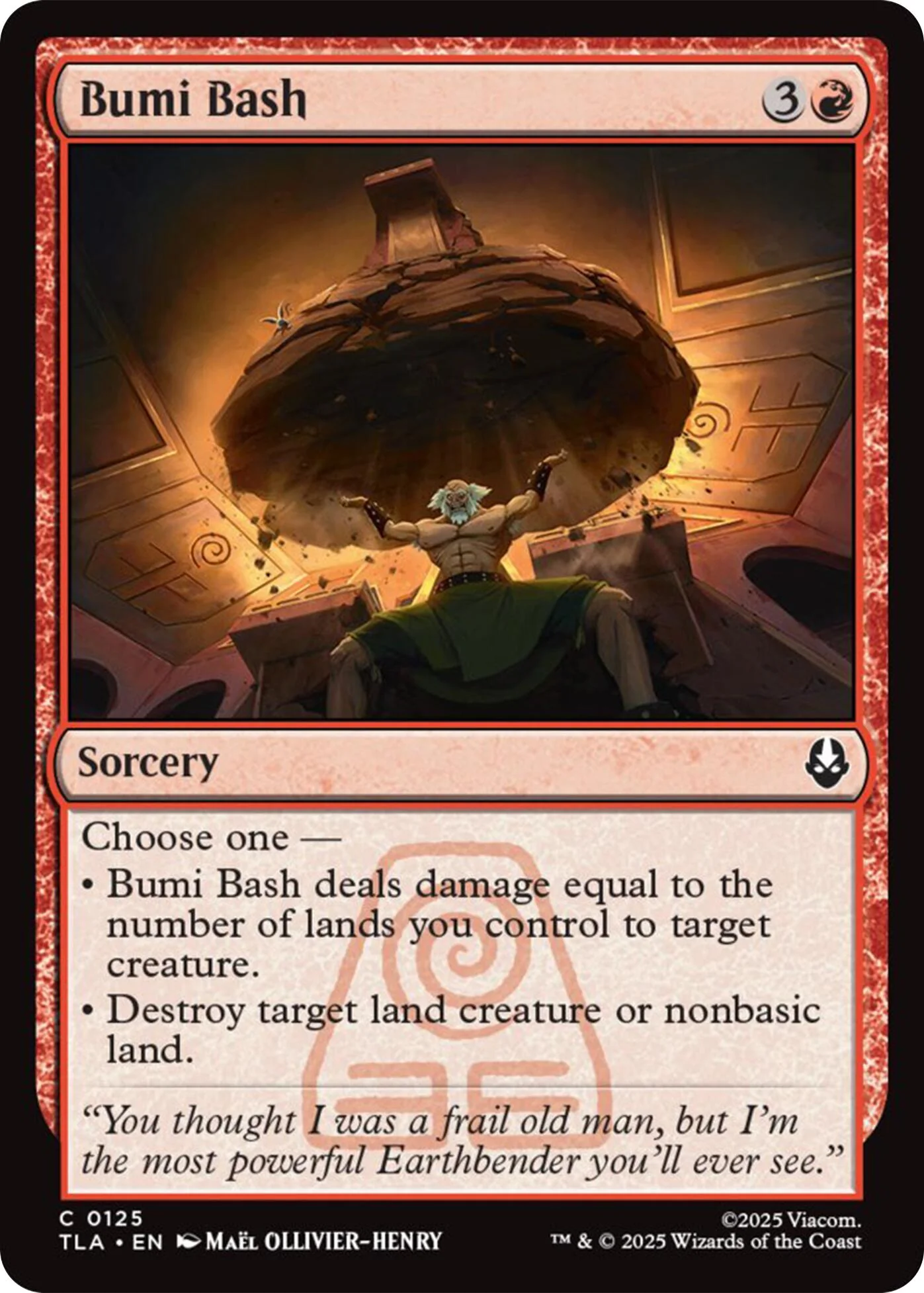Magic: The Gathering - Bumi Bash [TLA - 125]