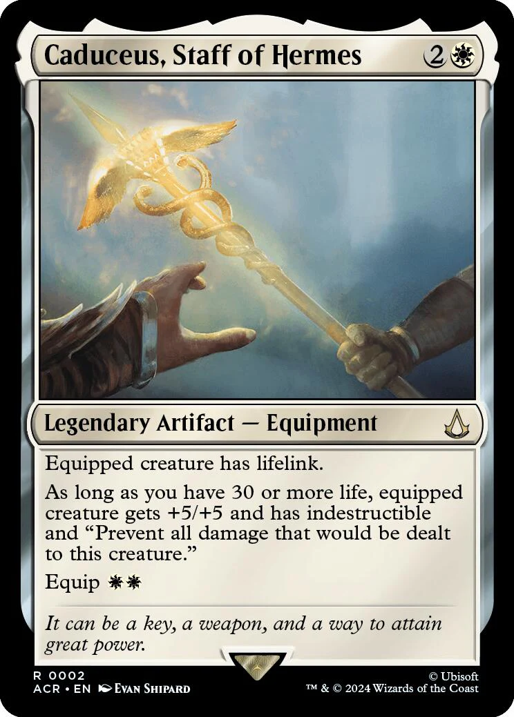 Magic: The Gathering - Caduceus, Staff of Hermes [ACR - 2]
