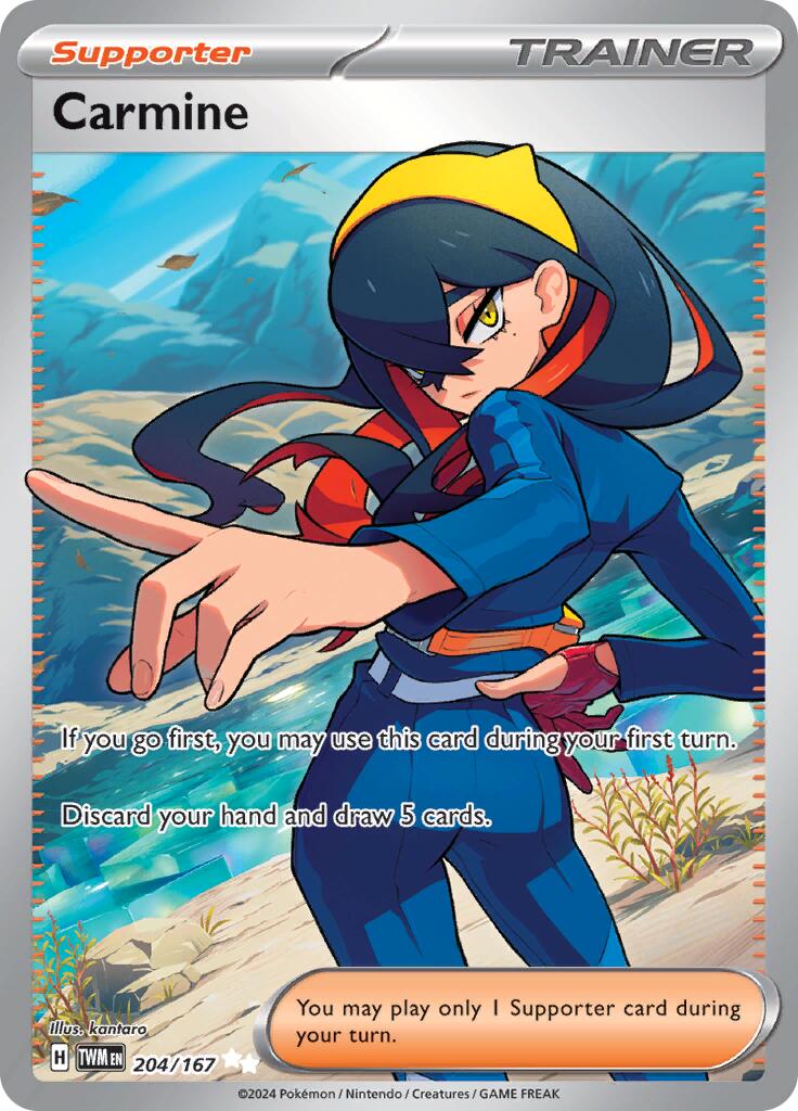 Pokemon TCG: Carmine - 204/167 [TWM - 204/167]