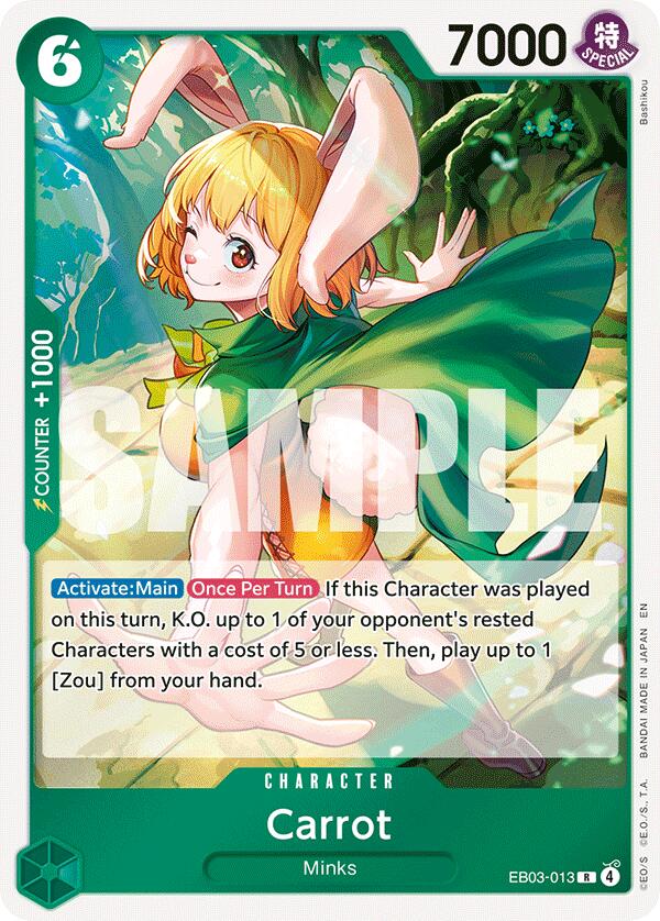 One Piece Card Game: Carrot [EB-03 - EB03-013]