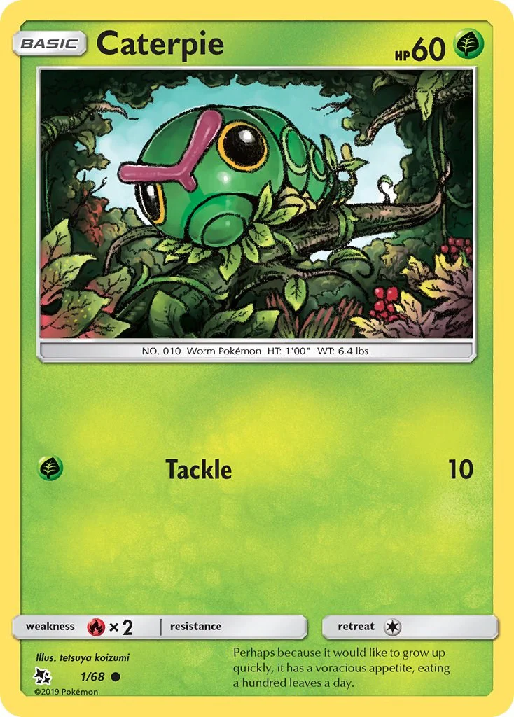 Pokemon TCG: Caterpie [HIF - 1/68]