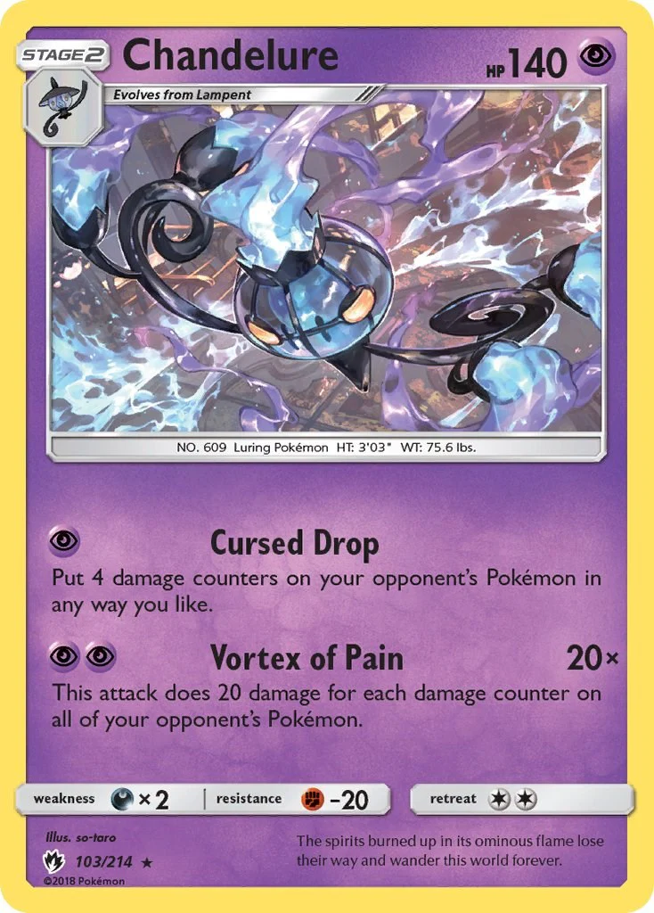 Pokemon TCG: Chandelure [SM8 - 103/214]