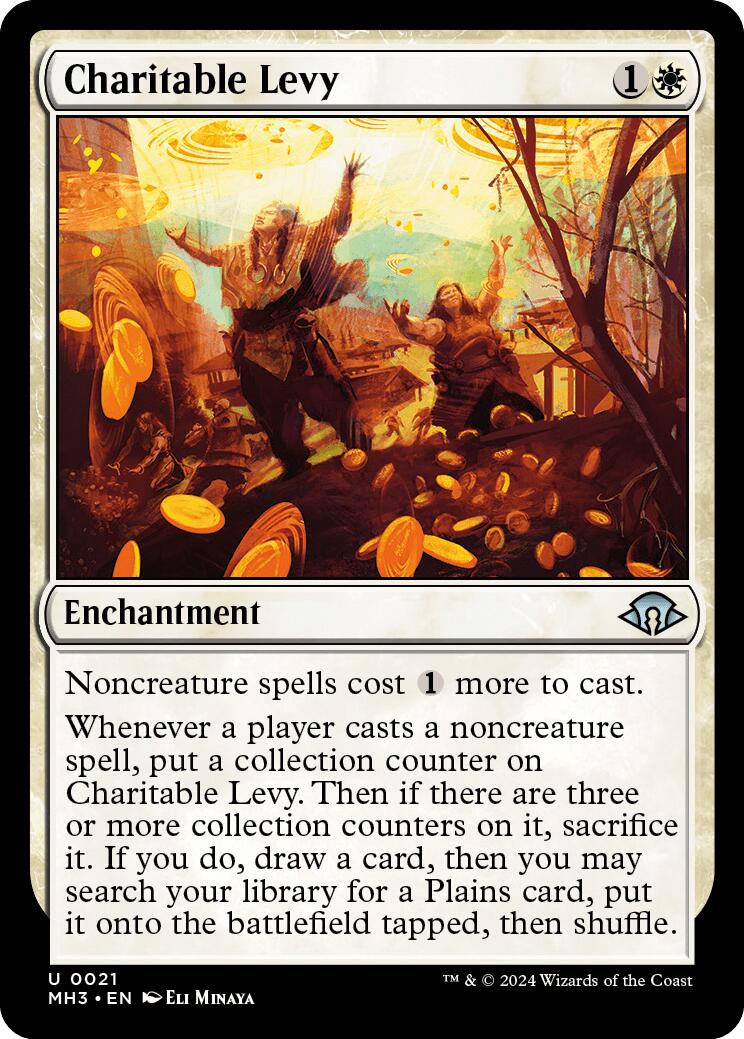 Magic: The Gathering - Charitable Levy [MH3 - 21]