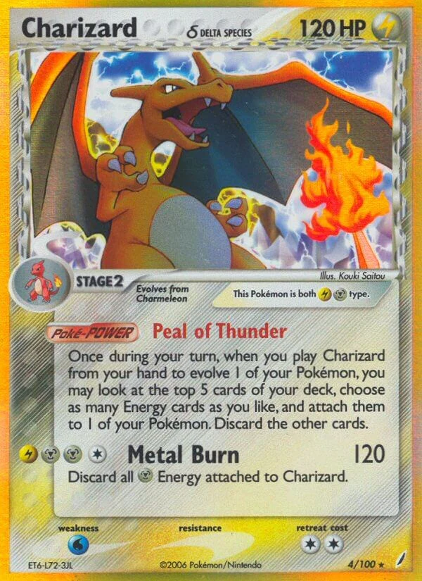 Pokemon TCG: Charizard (Delta Species) [CG - 4/100]