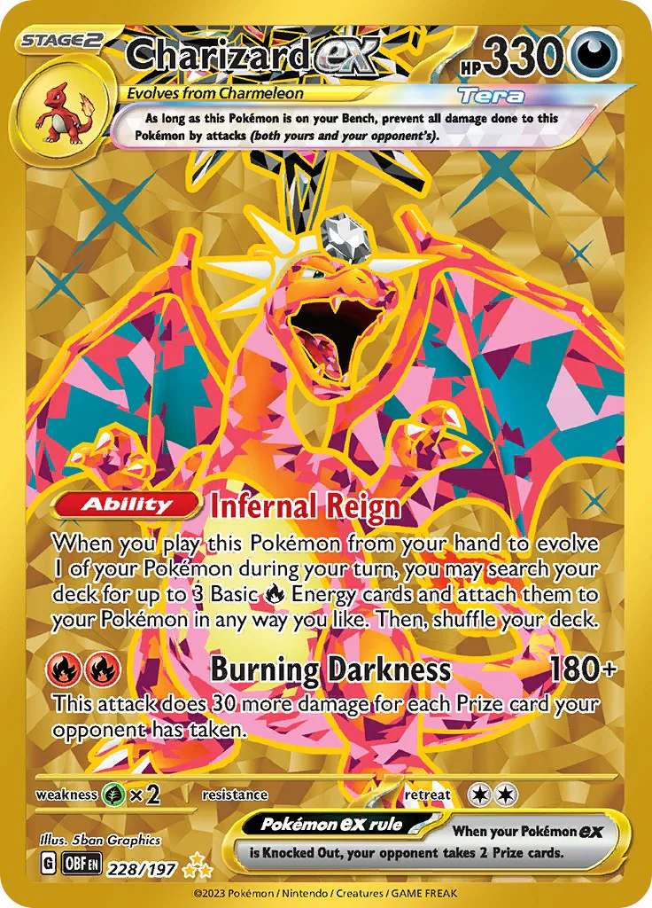 Pokemon TCG: Charizard ex - 228/197 [OBF - 228/197]