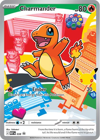 Pokemon TCG: Charmander - 038 [MEP]