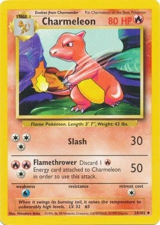 Pokemon TCG: Charmeleon [BS - 024/102]