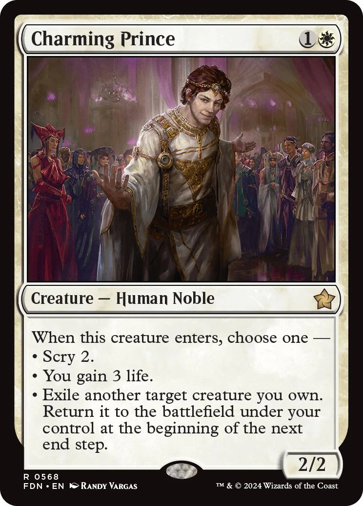 Magic: The Gathering - Charming Prince [FDN - 568]