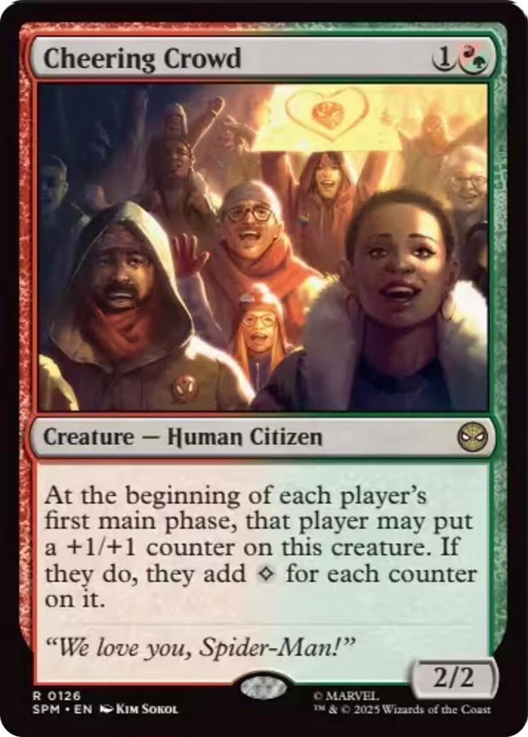 Magic: The Gathering - Cheering Crowd [SPM - 126]