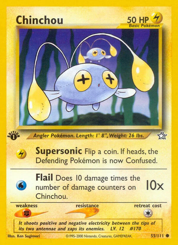 Pokemon TCG: Chinchou [N1 - 055/111]