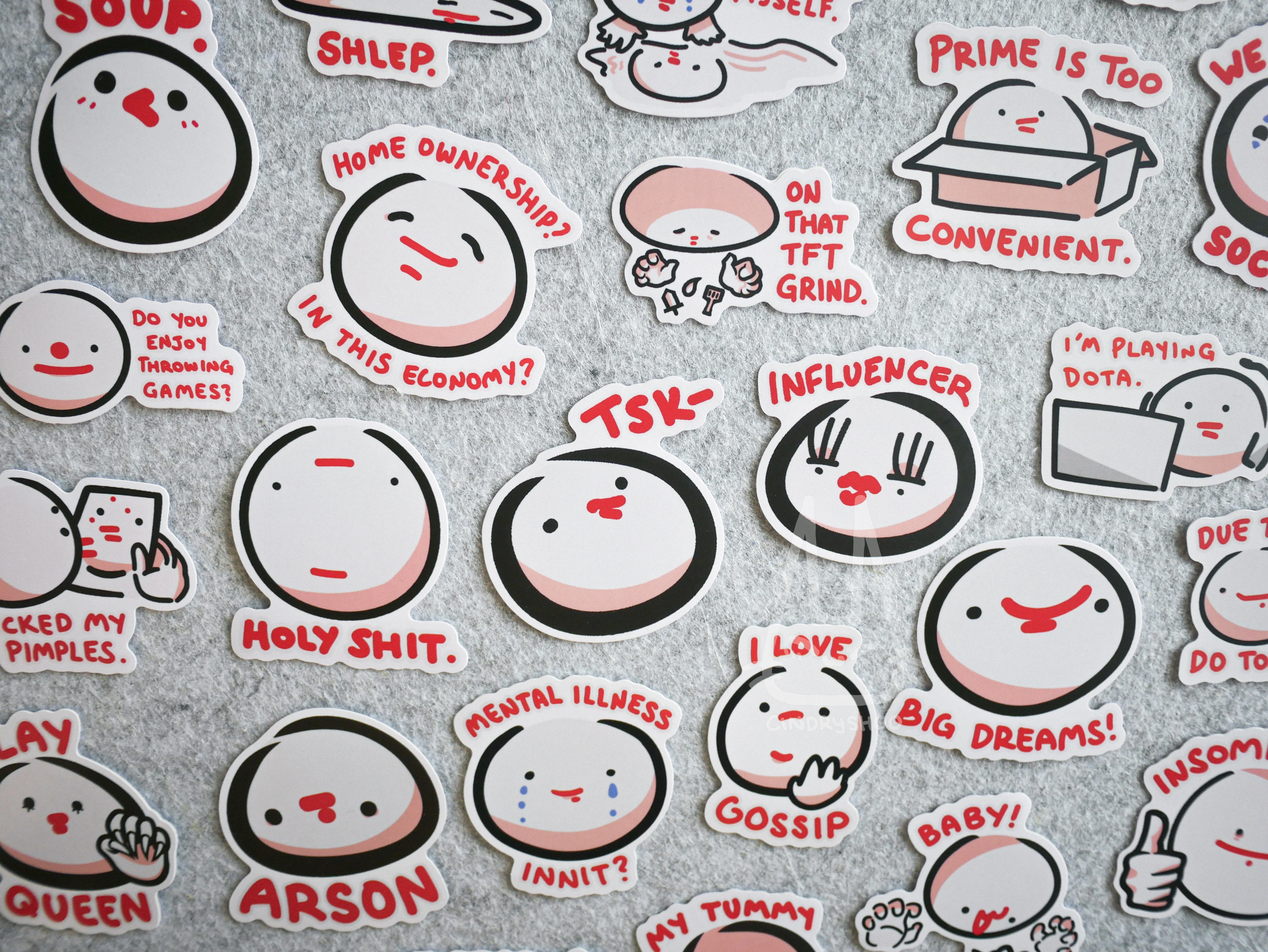 Cindryshoo: DEGGS VINYL STICKER