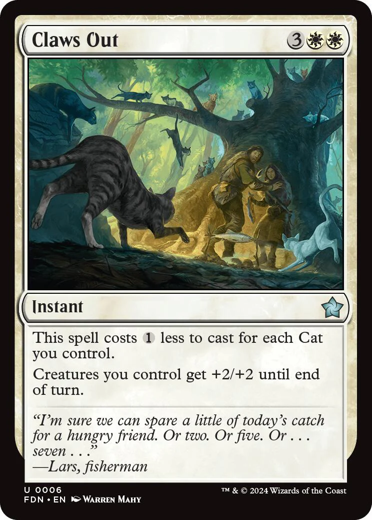 Magic: The Gathering - Claws Out [FDN - 6]