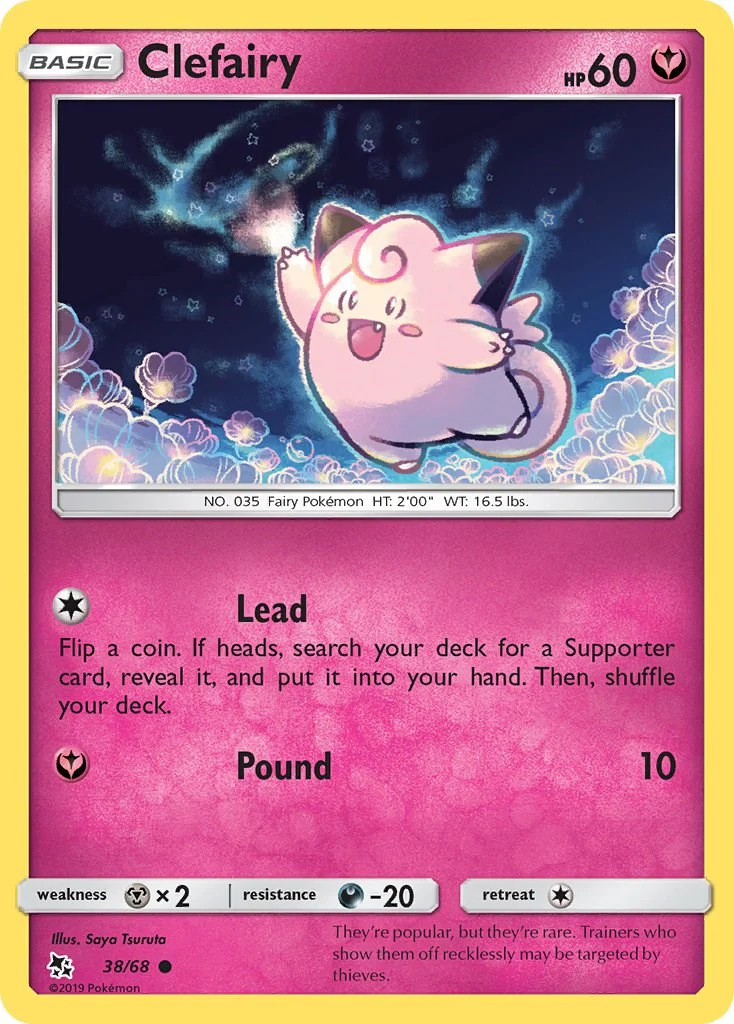 Pokemon TCG: Clefairy (38) [HIF - 38/68]