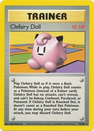 Pokemon TCG: Clefairy Doll [BS - 070/102]