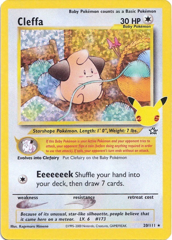 Pokemon TCG: Cleffa [CCC - 20/111]